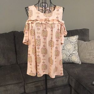 LC Lauren Conrad cold shoulder top